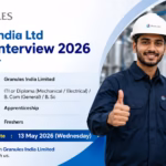 Granules India Ltd Walk-In Interview 2026