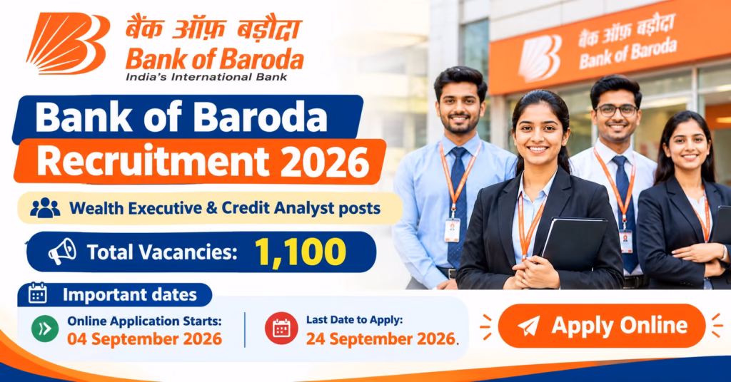 Bank of Baroda Recruitment 2026